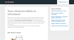 Desktop Screenshot of klubmam.org